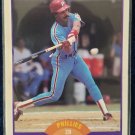 SCORE 1989 JUAN SAMUEL PHILDELPHIA PHILLIES #255 SCORE 1989 JUAN SAMUEL PHILDELPHIA PHILLIES #255