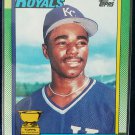 TOPPS 1990 TOM GORDON KANSAS CITY ROYALS #752 ROOKIE CARD