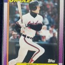 TOPPS 1990 STEVE FINLEY BALTIMORE ORIOLES #349 ROOKIE CARD