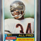 TOPPS 1981 WALTER PAYTON CHICAGO BEARS NFC ALL PRO #400 HoF