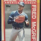 TOPPS 1990 FRED MCGRIFF AMERICAN LEAGUE ALL STAR #385 HoF TOPPS 1990 FRED MCGRIFF AMERICAN LEAGUE ALL STAR #385 HoF