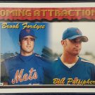 TOPPS 1994 COMING ATTRACTIONS BROOK FORDYCE BILL PULSIPHER NEW YORK METS #785 ROOKIE CARD