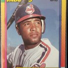 TOPPS 1990 SANDY ALOMAR CLEVELAND INDIANS #2T ROOKIE CARD