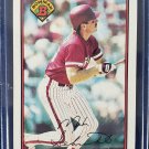 BOWMAN 1989 MIKE SCHMIDT PHILADELPHIA PHILLIES #402 HoF BOWMAN 1989 MIKE SCHMIDT PHILADELPHIA PHILLIES #402 HoF