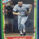 FLEER 1987 WADE BOGGS BOSTON RED SOX #12 HoF BASEBALL CARD STICKER FLEER 1987 WADE BOGGS BOSTON RED SOX #12 HoF BASEBALL CARD STICKER