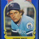FLEER 1981 GEORGE BRETT KANSAS CITY ROYALS BASEBALL STAR CHECK LIST HoF BASEBALL CARD STICKER FLEER 1981 GEORGE BRETT KANSAS CITY ROYALS BASEBALL STAR CHECK LIST HoF BASEBALL CARD STICKER