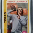 TOPPS X 2021 1978 TREVOR LAWRENCE JACKSONVILLE JAUGARS #18 ROOKIE CARD