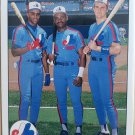 UPPER DECK 1990 ROOKIE THREATS SHIELDS GRISSOM LARRY WALKER MONTREAL EXPOS #702 ROOKIE CARD
