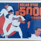 UPPER DECK 1990 NOLAN RYAN TEXAS RANGERS 5000TH STRIKEOUTS #34 HoF UPPER DECK 1990 NOLAN RYAN TEXAS RANGERS 5000TH STRIKEOUTS #34 HoF