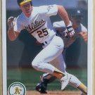 UPPER DECK 1990 MARK MCGWIRE OAKLAND ATHLETICS #171 UPPER DECK 1990 MARK MCGWIRE OAKLAND ATHLETICS #171