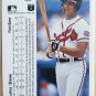 UPPER DECK 1990 DAVID JUSTICE ATLANTA BRAVES #711 ROOKIE CARD