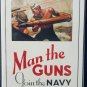 PACIFIC 1992 WORLD WAR II MAN THE GUNS JOIN THE NAVY #98