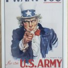 PACIFIC 1992 WORLD WAR II I WANT YOU FOR THE US ARMY ENLIST NOW #102 PACIFIC 1992 WORLD WAR II I WANT YOU FOR THE US ARMY ENLIST NOW #102