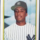 BOWMAN 1990 BERNIE WILLIAMS NEW YORK YANKEES #439 ROOKIE CARD