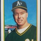 BOWMAN 1990 MARK MCGWIRE OAKLAND ATHLETICS #454 BOWMAN 1990 MARK MCGWIRE OAKLAND ATHLETICS #454