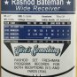SAGE PREMIER DRAFT 2021 RASHOD BATEMAN #1 ROOKIE CARD
