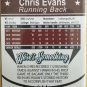 SAGE PREMIER DRAFT 2021 CHRIS EVANS #166 ROOKIE CARD