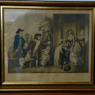 "DULCE DOMUM - THE RETURN FROM SCHOOL" W.R BIGG A. ENGRAVER JOHN JONES 12"X14"