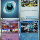POKEMAN LOT OF 4 PLAYING CARDS 2023-24 BASIC ENGERY ENHANCED HAMMER FEZANDIPITI FROAKIE POKEMAN LOT OF 4 PLAYING CARDS 2023-24 BASIC ENGERY ENHANCED HAMMER FEZANDIPITI FROAKIE
