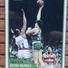 TOPPS 1981-81 KEVIN MCHALE BOSTON CELTICS #75 ROOKIE CARD RP