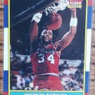 FLEER 1986-87 CHARLES BARKLEY PHILADELPHIA 76ERS #7 ROOKIE CARD HOF RP FLEER 1986-87 CHARLES BARKLEY PHILADELPHIA 76ERS #7 ROOKIE CARD HOF RP