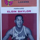 FLEER 1961-62 ELGIN BAYLOR LOS ANGELES LAKERS ROOKIE CARD #3 HOF RC FLEER 1961-62 ELGIN BAYLOR LOS ANGELES LAKERS ROOKIE CARD #3 HOF RC