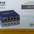 NEW GS105 NETGEAR PROSAFE 5 PORT GIGABIT DESKTOP SWITCH ETHERNET PLUG N PLAY