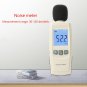 Decibel Meter Digital Sound Level Meter Portable SPL- Meter 30dB to 130dB LCD-Display
