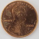 2000 LINCOLN MEMORIAL 1 CENT PENNY COIN EXCELLENT