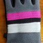 NEW T-MOBILE TUESDAY TOUCH SCREEN WINTER MANGENTA GREY GLOVES