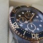 MENS INVICTA PRO DIVER 200M BLACK DIAL GOLD STEEL WATCH 1772