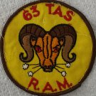 VINTAGE 63RD TAS TECTICAL AIRLIFT SQUARDRON RAM RESCURE AIRLIFT MAINTENANCE 4"