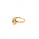 VINTAGE 14K YELLOW GOLD OVAL PAVE DIAMOND RING VINTAGE 14K YELLOW GOLD OVAL PAVE DIAMOND RING