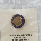 VINTAGE US AIR FORCE RETIRED SCREWBACK LABEL PIN 6/80