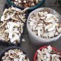 DRIED PORCINI MUSHROOMS - BOLETUS EDULIS, KING BOLETE DRIED 1000 GRAMS.