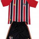 Kids Sao Paulo FC Away Shirt Jersey Kit 25-26 Youth Soccer Football 2025-2026