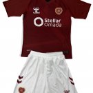 Kids Heart of Midlothian Home Shirt Jersey Kit 25-26 Youth Soccer Football 2025-2026