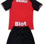 Kids Stade Rennais Home Shirt Jersey Kit 25-26 Youth Soccer Football 2025-2026