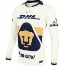Pumas UNAM Men Home Shirt Long Sleeve Jersey 25-26 Soccer Football 2025-2026
