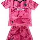 Kids Monterrey Rayados Pink Goalkeeper Shirt Jersey Kit 25-26 Youth Soccer Football 2025-2026
