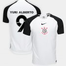 YURI ALBERTO #9 Corinthians Paulista Men Home Shirt Jersey 25-26 Soccer Football 2025-2026