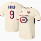 GIROUD #9 LOSC Lille Away Shirt Jersey 25-26 Soccer Football 2025-2026