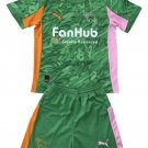 Kids Derby County Green Goalkeeper Shirt Jersey Kit 25-26 Youth Soccer Football 2025-2026