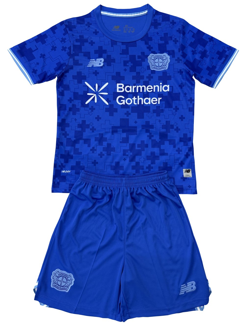 Kids Bayer Leverkusen 3rd Third Shirt Jersey Kit 25-26 Youth Soccer Football 2025-2026