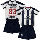 Kids SERGIO RAMOS #93 Monterrey Rayados Home Shirt Jersey Kit 25-26 Youth Soccer Football 2025-2026