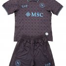 Kids SSC Napoli 3rd Third Shirt Jersey Kit 25-26 Youth Soccer Football 2025-2026