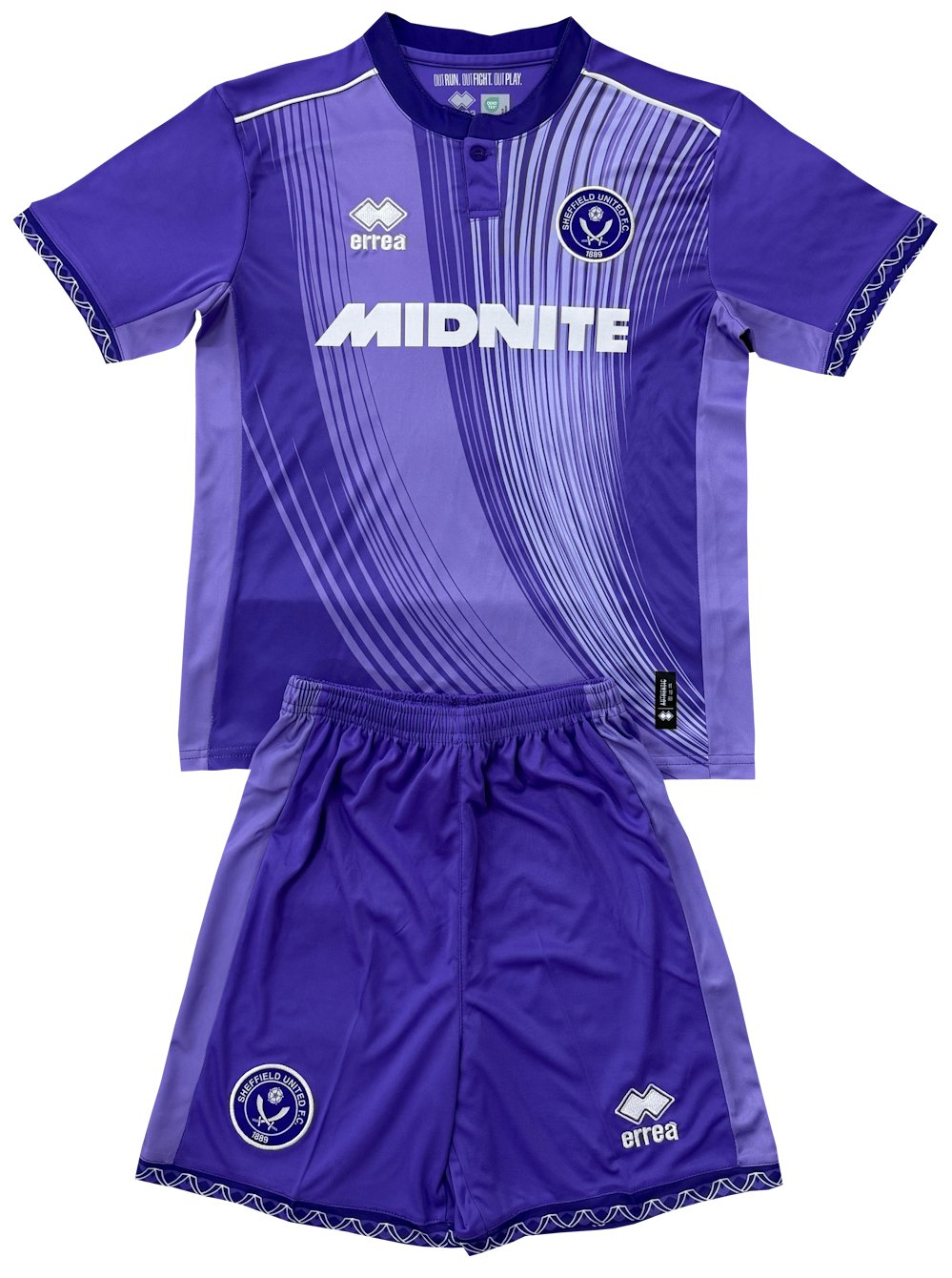 Kids Sheffield United 3rd Third Shirt Jersey Kit 25-26 Youth Soccer Football 2025-2026