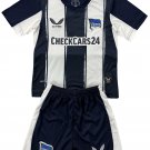 Kids Hertha BSC Home Shirt Jersey Kit 25-26 Youth Soccer Football 2025-2026