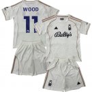 Kids WOOD #11 Nottingham Forest Away Shirt Jersey Kit 25-26 Youth Soccer Football 2025-2026