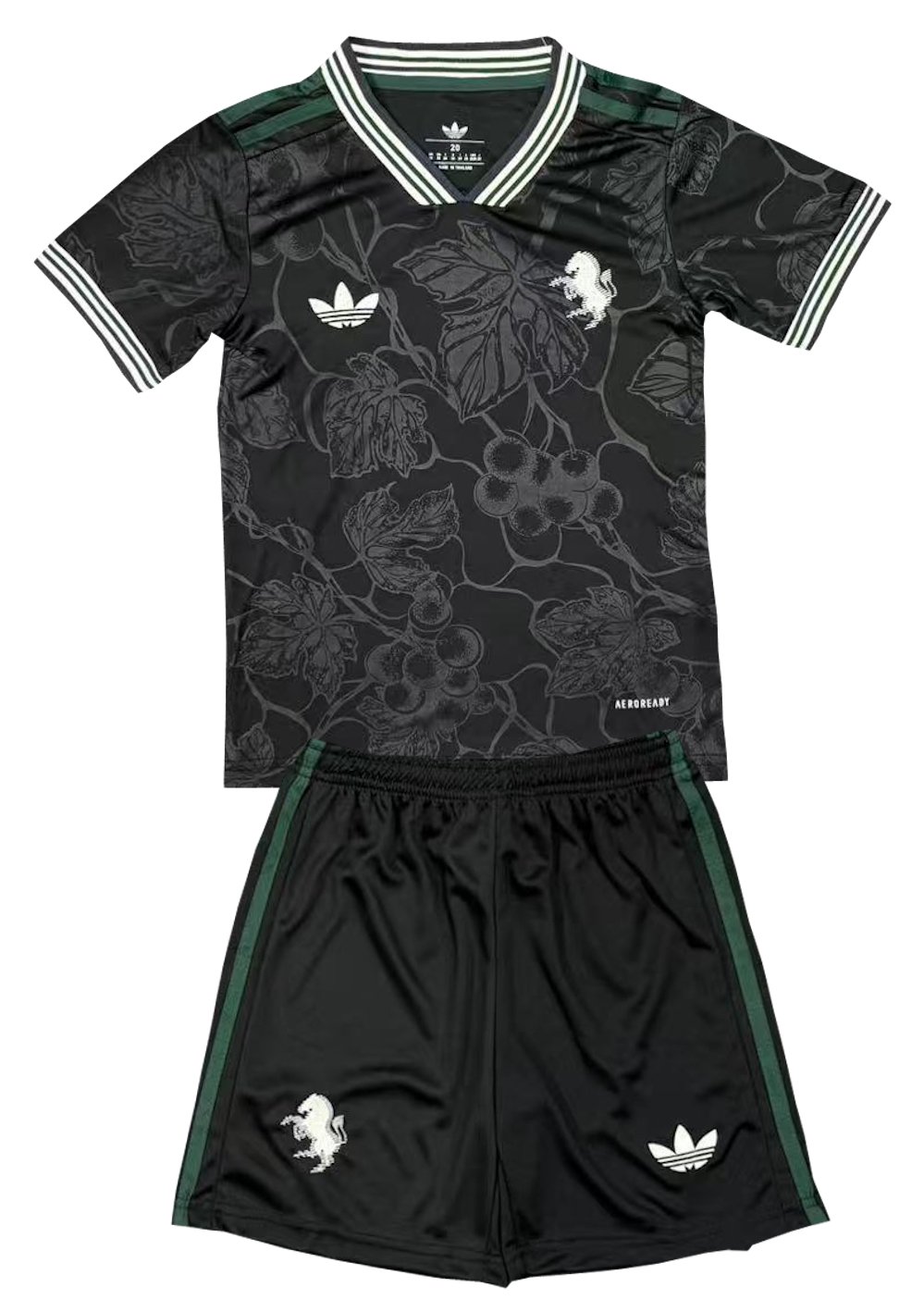 Kids Juventus 3rd Third Shirt Jersey Kit 25-26 Youth Soccer Football 2025-2026